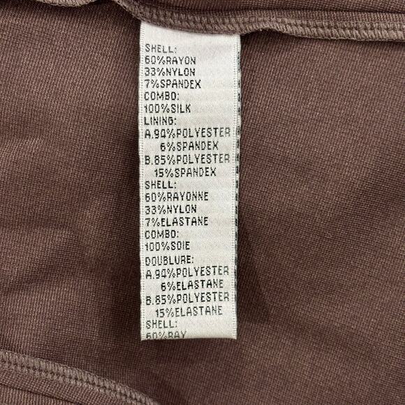 NWT Nordstrom NUE by Shani Size 10 One Shoulder Dress $320 Built-in Body Shaper - Picture 6 of 7